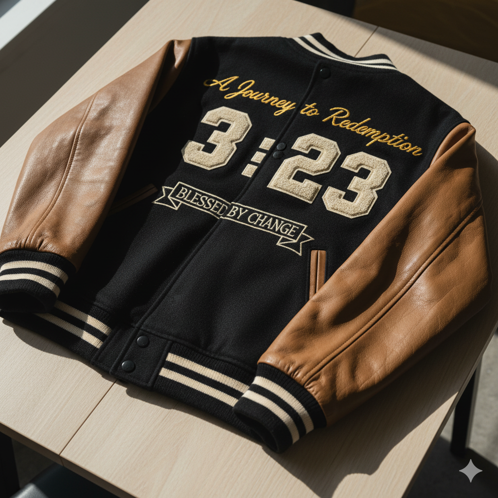 Journey to Redemption Varsity Jacket